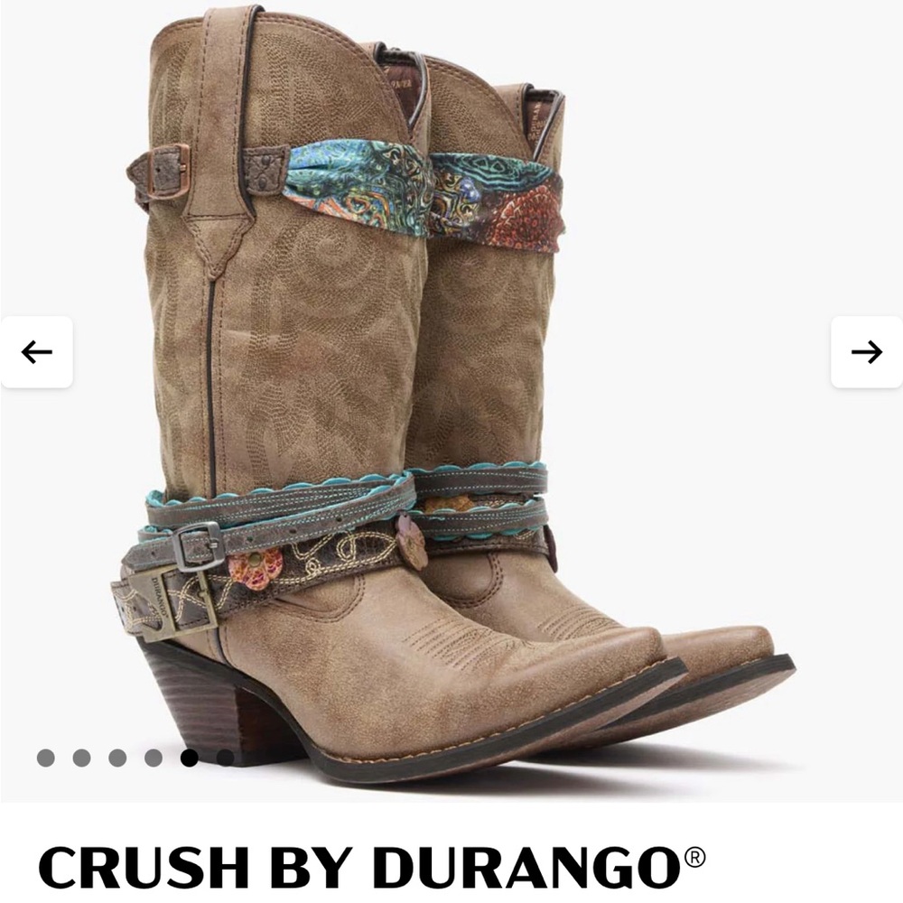 Durango Brown Western Boots women size 7
